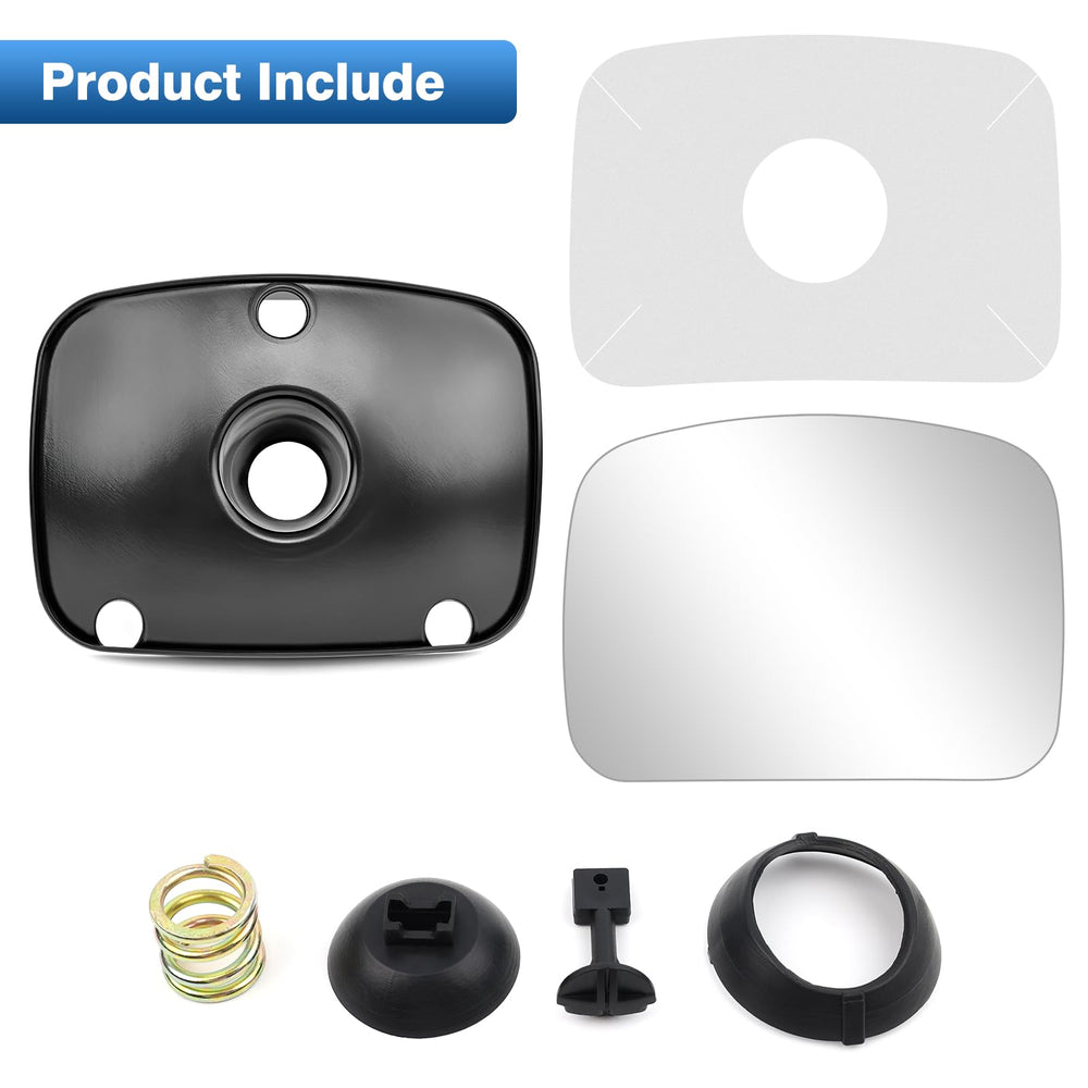 TOP-MAX included double-sided tape enables clean, secure adhesion.