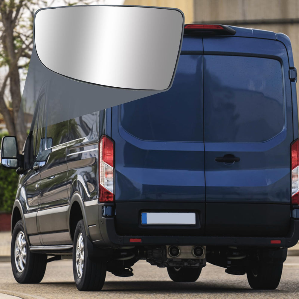 TOP-MAX non-heated mirror glass for Ford Transit offers straightforward fit.