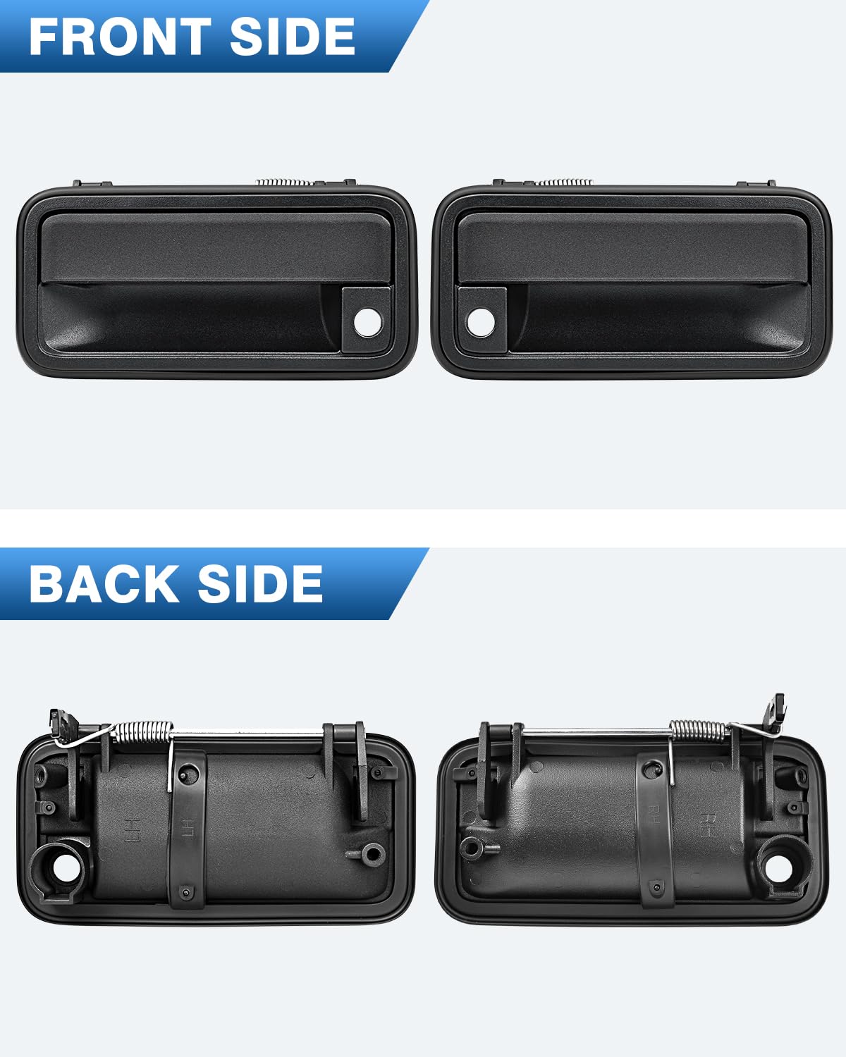 TOP-MAX exterior front door handle for Chevy K3500 stands up to daily use.