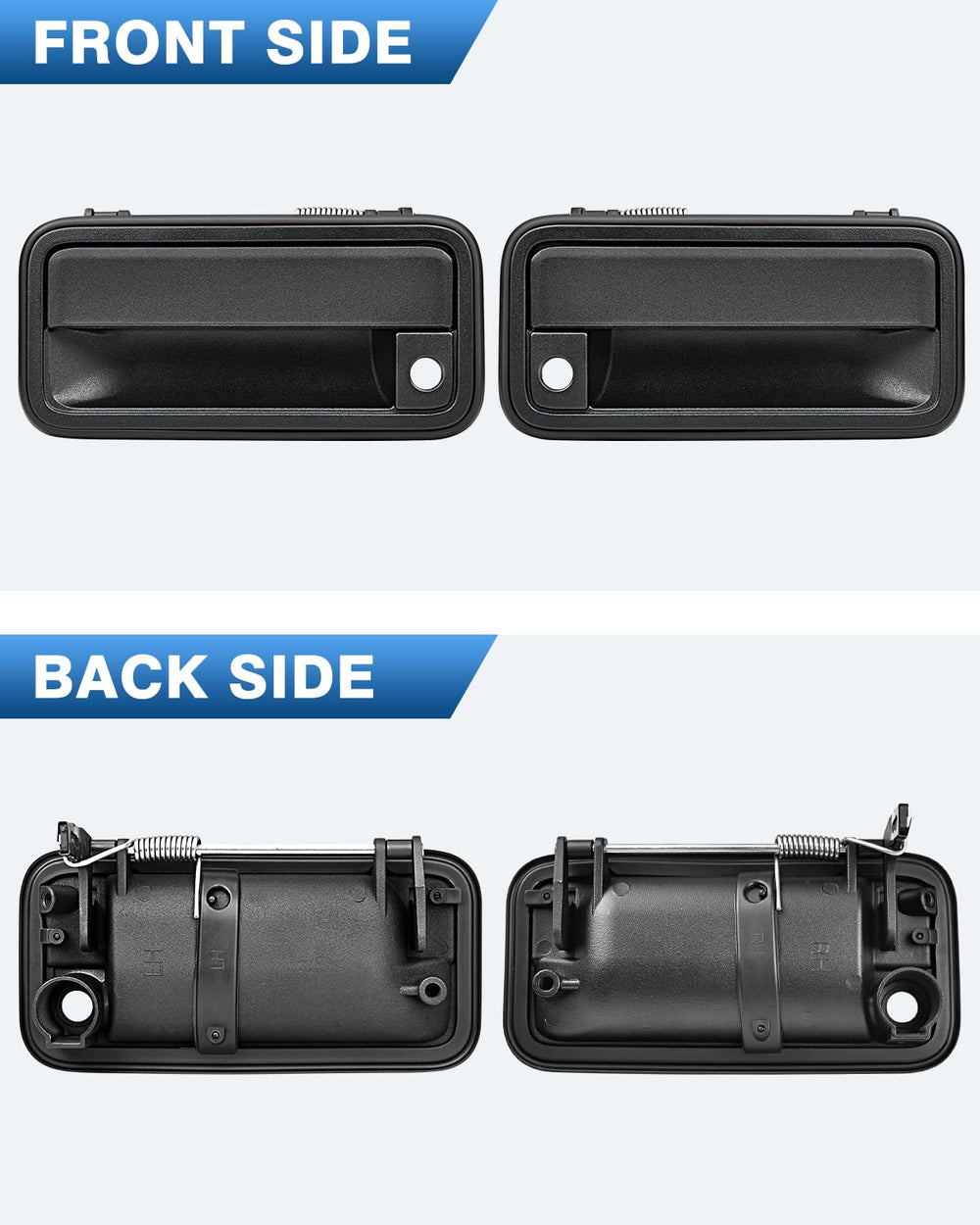 TOP-MAX exterior front door handle for Chevy K3500 stands up to daily use.