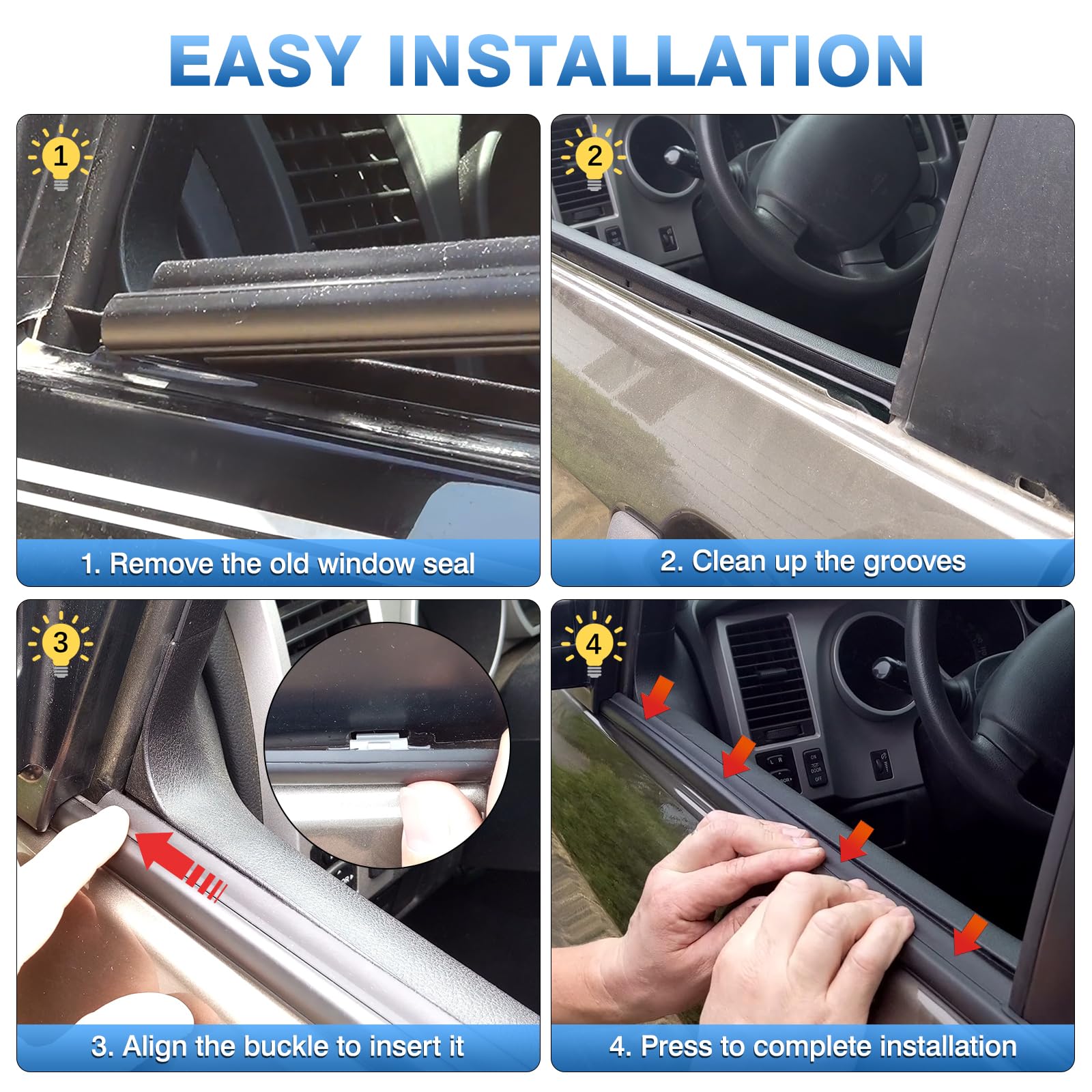 TOP-MAX installation tool aids precise, secure trim alignment.