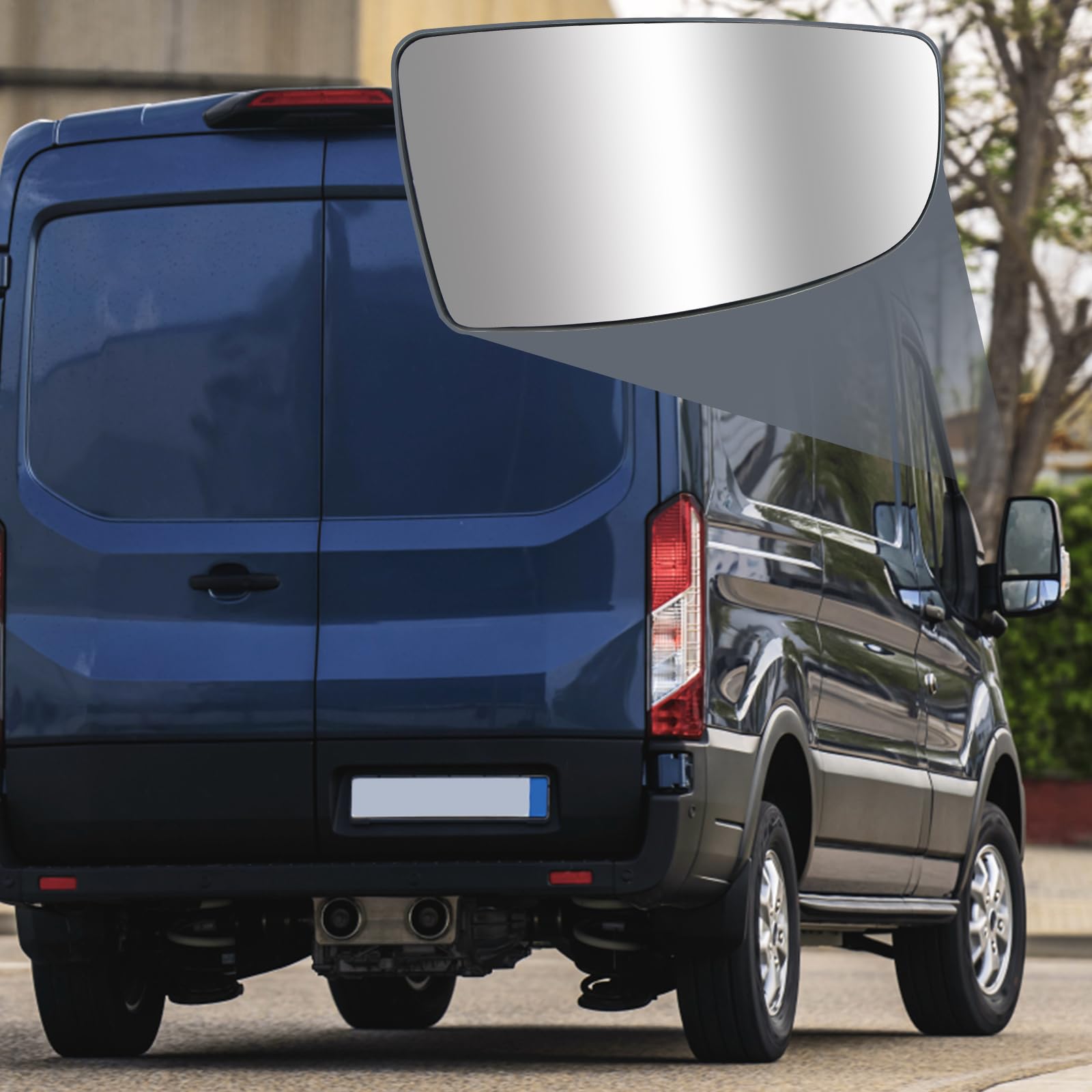 TOP-MAX right-side lower glass designed for Ford Transit MK8
