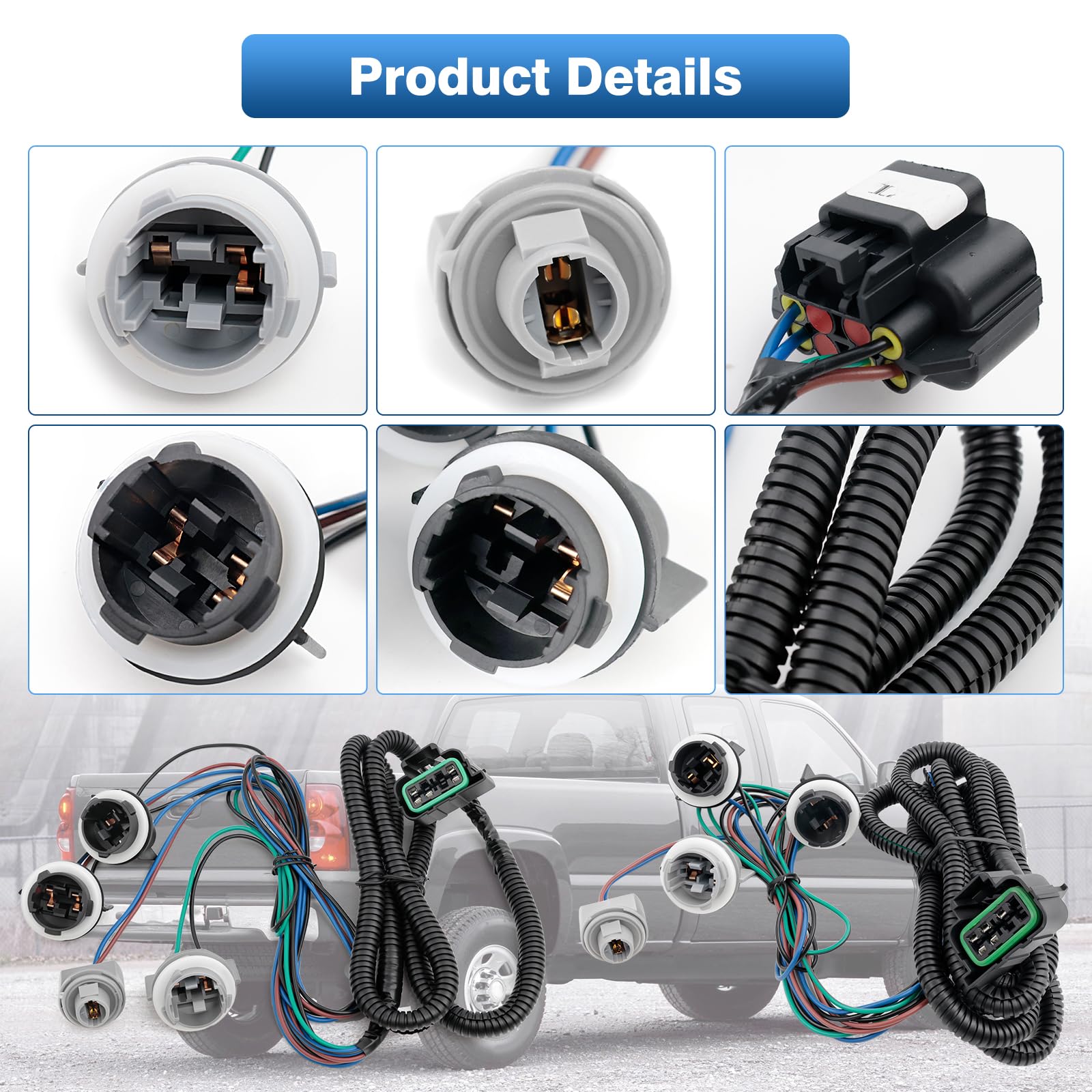 Top-Max plug-and-play design simplifies installation for rear lighting upgrades.