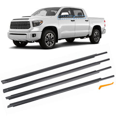 TOP-MAX front driver window seal improves weatherproofing and reduces leaks.