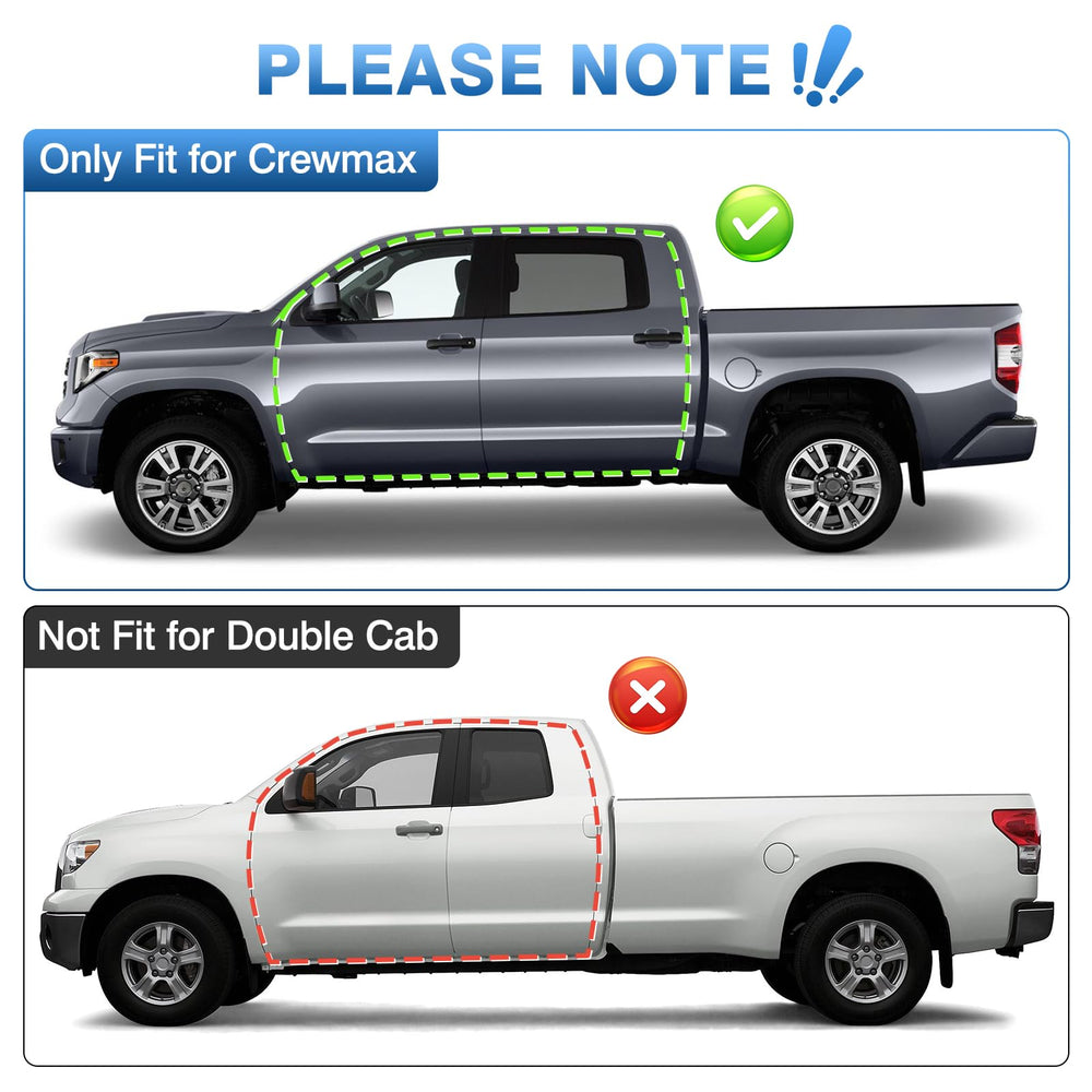 TOP-MAX rear driver window seal helps prevent dust intrusion and rattling.
