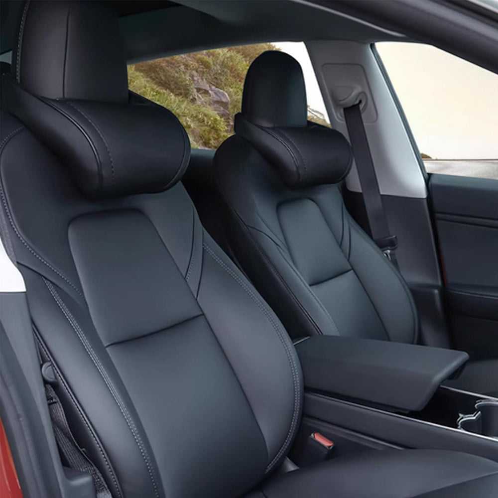 TOPABYTE installed neck support in car cabin provides steady postural support
