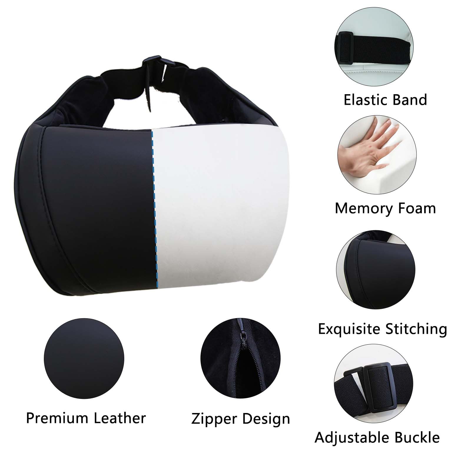 TOPABYTE memory foam core closeup highlights soft, rebound comfort