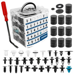 TOPCNOEM 1101PCS clips kit packaging organized for easy reuse and storage