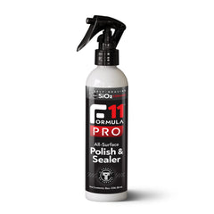 TopCoat F11PRO 8oz bottle front view for quick detailing prep