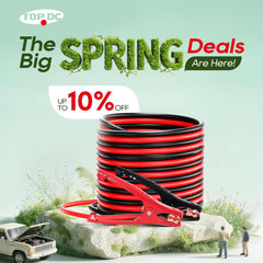 TOPDC TD-P0812 12-feet jumper cables for flexible engine reach