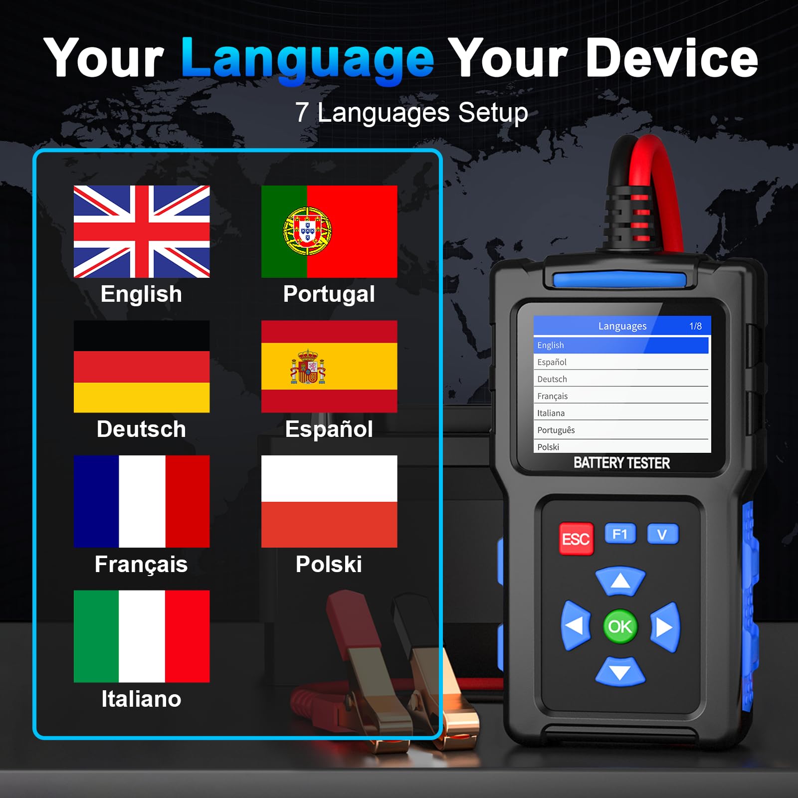 TopDiag BT300 compact handheld design for DIY and professionals.