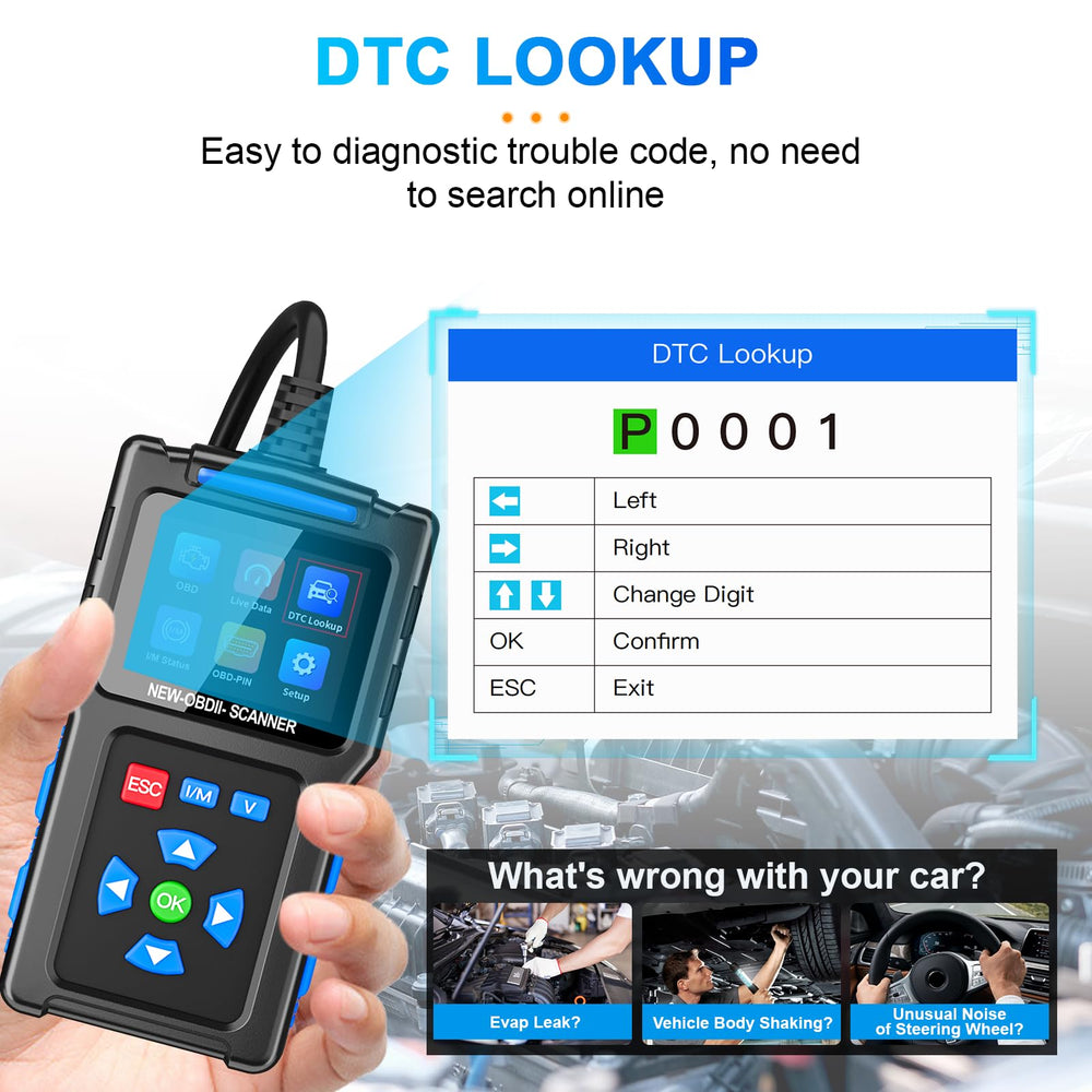 TopDiag T200 user interface demonstrating quick plug-and-play setup