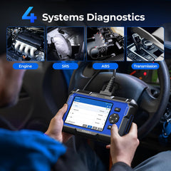 TOPDON AD600S 5-inch screen enables clear live data readouts