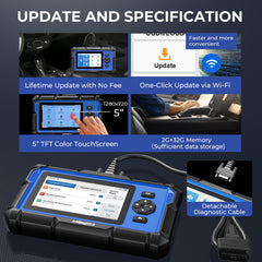 TOPDON AD600S one-click updates keep software current.