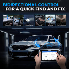 TOPDON AD900BT ECU coding online enabling advanced features for compatible cars