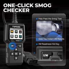 TOPDON AL400 freeze frame display helps pinpoint fault timing