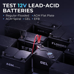 TOPDON BT50 charging-system efficiency evaluation guides maintenance decisions.