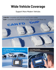 TOPDON Phoenix Nano bi-directional scanner enables precise testing of vehicle systems.