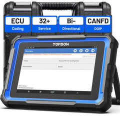 TOPDON Phoenix Nano front view, a compact handheld diagnostic tool for on-the-go scanning.