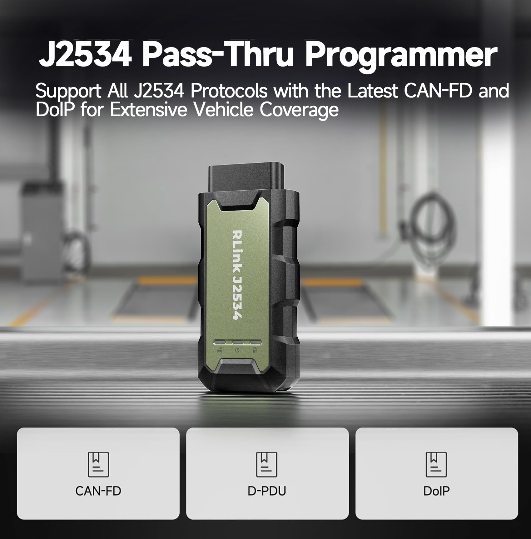 DoIP and CAN‑FD support on the RLink in use for modern vehicles