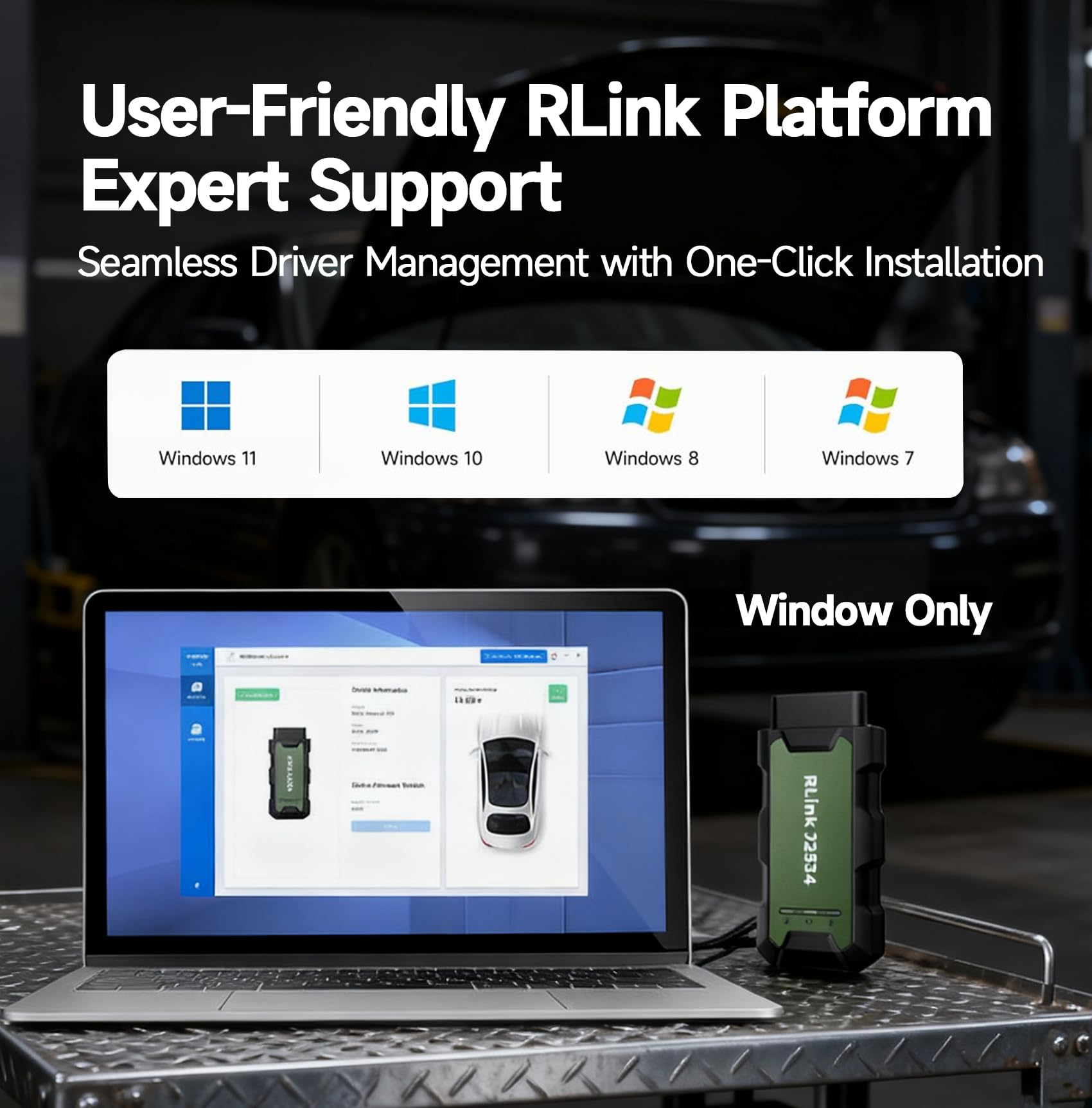 TopScan activation on the RLink platform