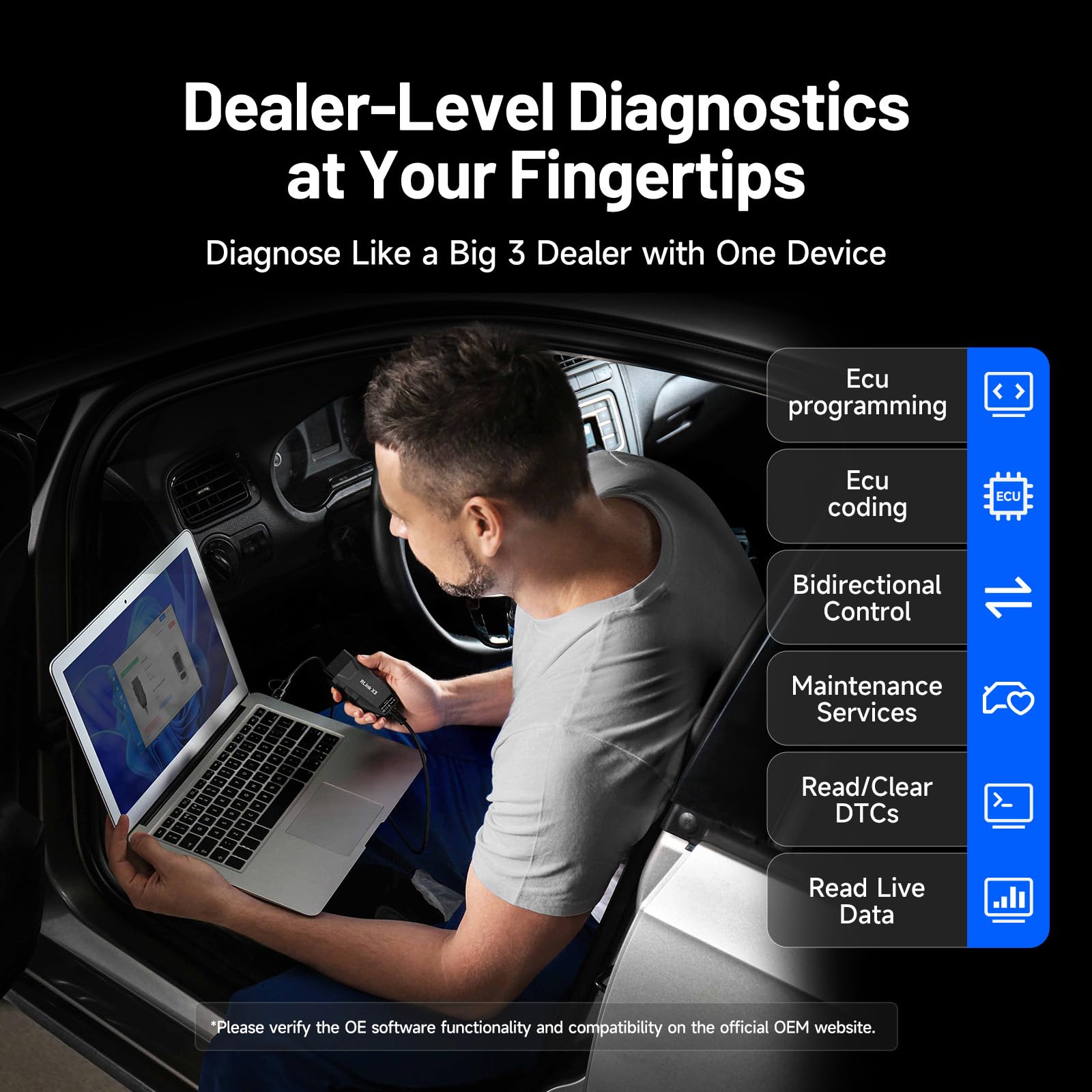 TOPDON RLink X3 Forscan adapter provides Ford diagnostics and programming