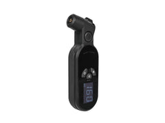 Topeak SmartGauge D2X illuminated display for easy reading in any light.