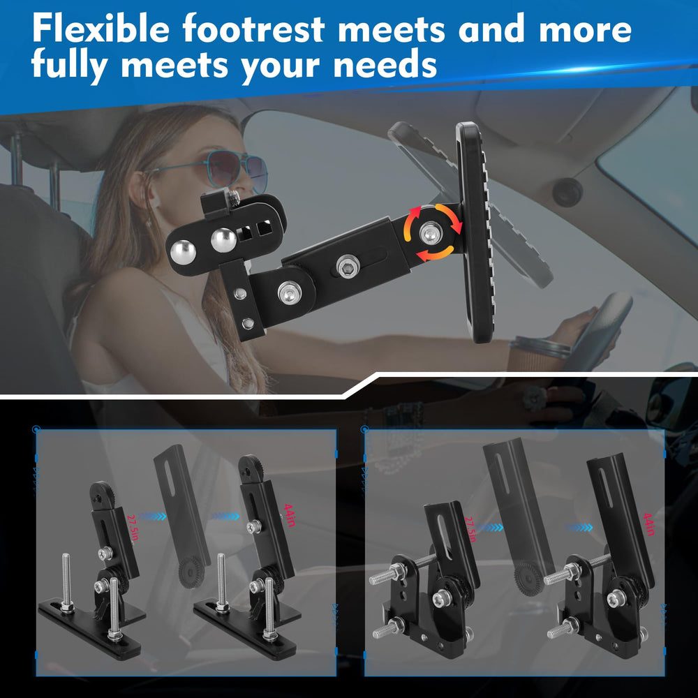 Topfurn easy-installation pedal extenders simplify setup.