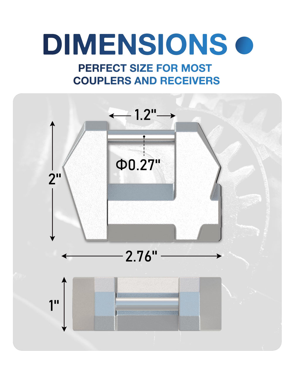 TOPICK one-push keyless locking design speeds trailer security during setup