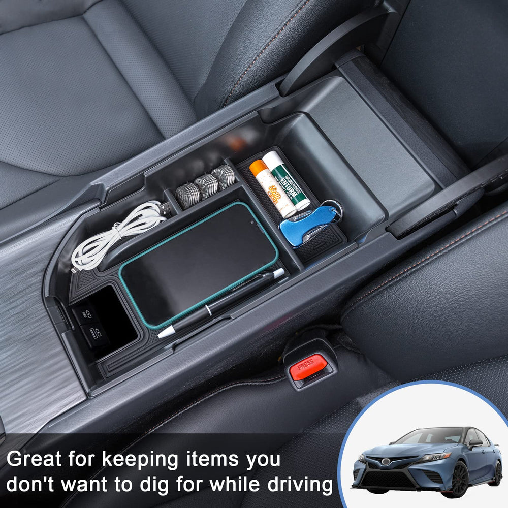 TOPINSTALL Camry center console tray easy to install without tools