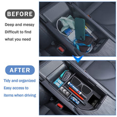 TOPINSTALL Camry organizer with sectioned compartments for pens and phones