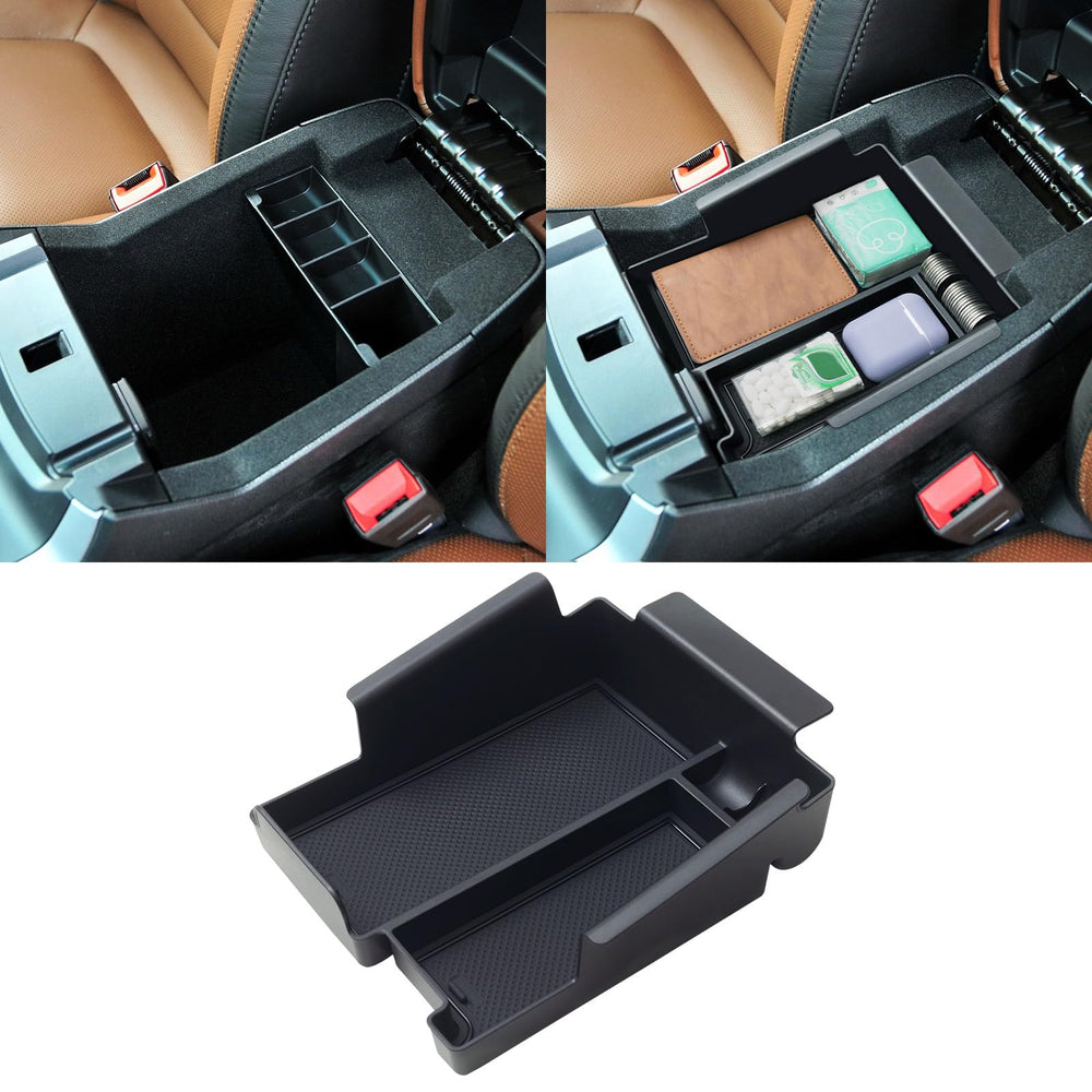 TOPINSTALL storage tray compatibility for Explorer keeps everyday items neatly within reach.
