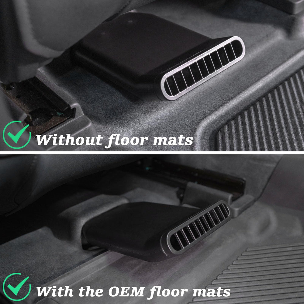 TOPINSTALL vent extender installation demo for Bronco shows easy plug and play setup.