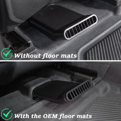 TOPINSTALL vent extender installation demo for Bronco shows easy plug and play setup.