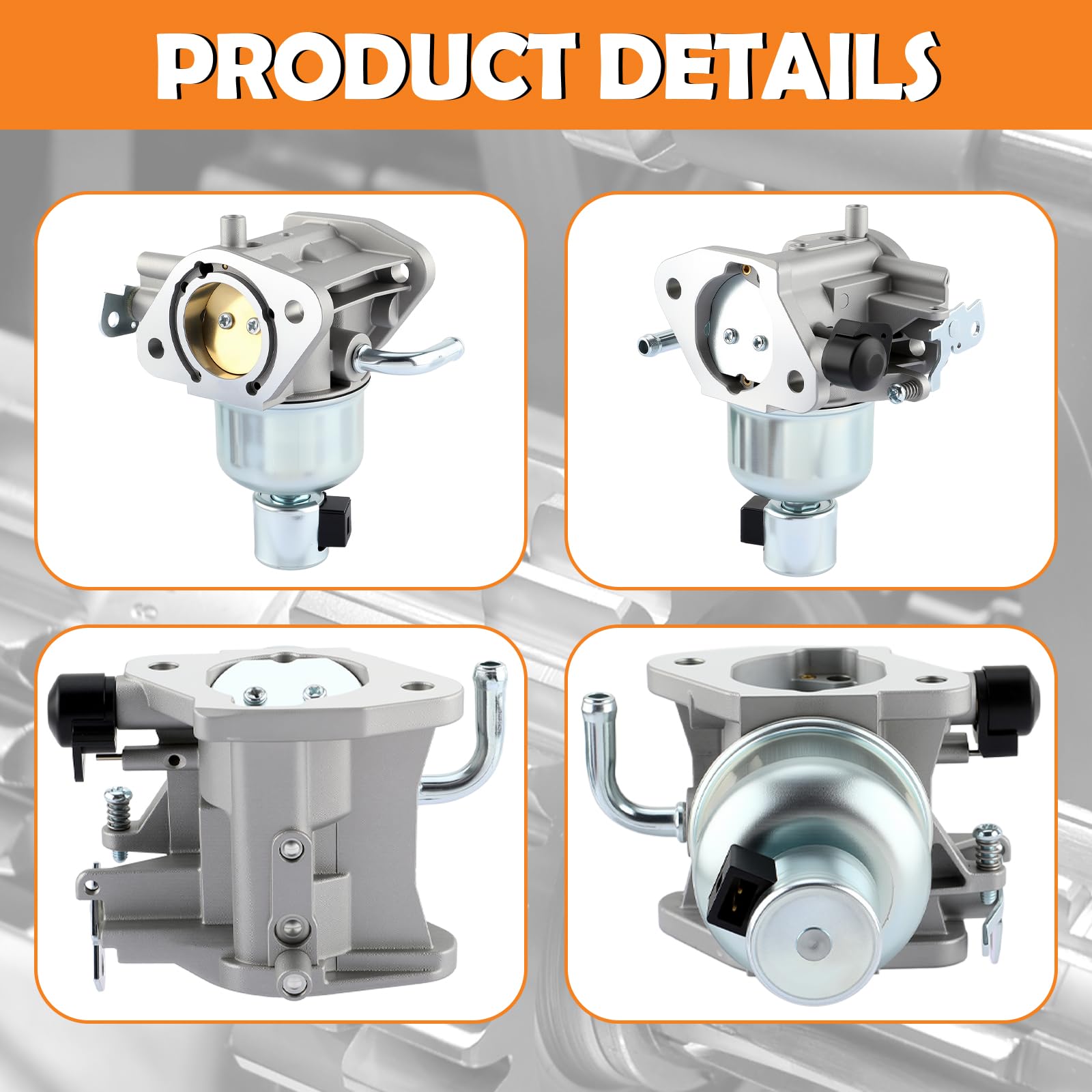 Topkidame air-filter-kit-carburetor combo image emphasizes filtration and efficiency.