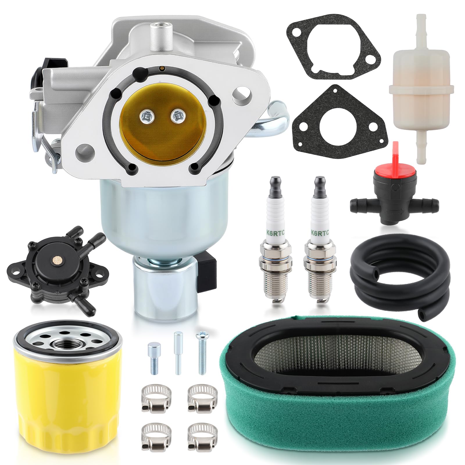 Topkidame carburetor for Kohler KT725 improves starting reliability.