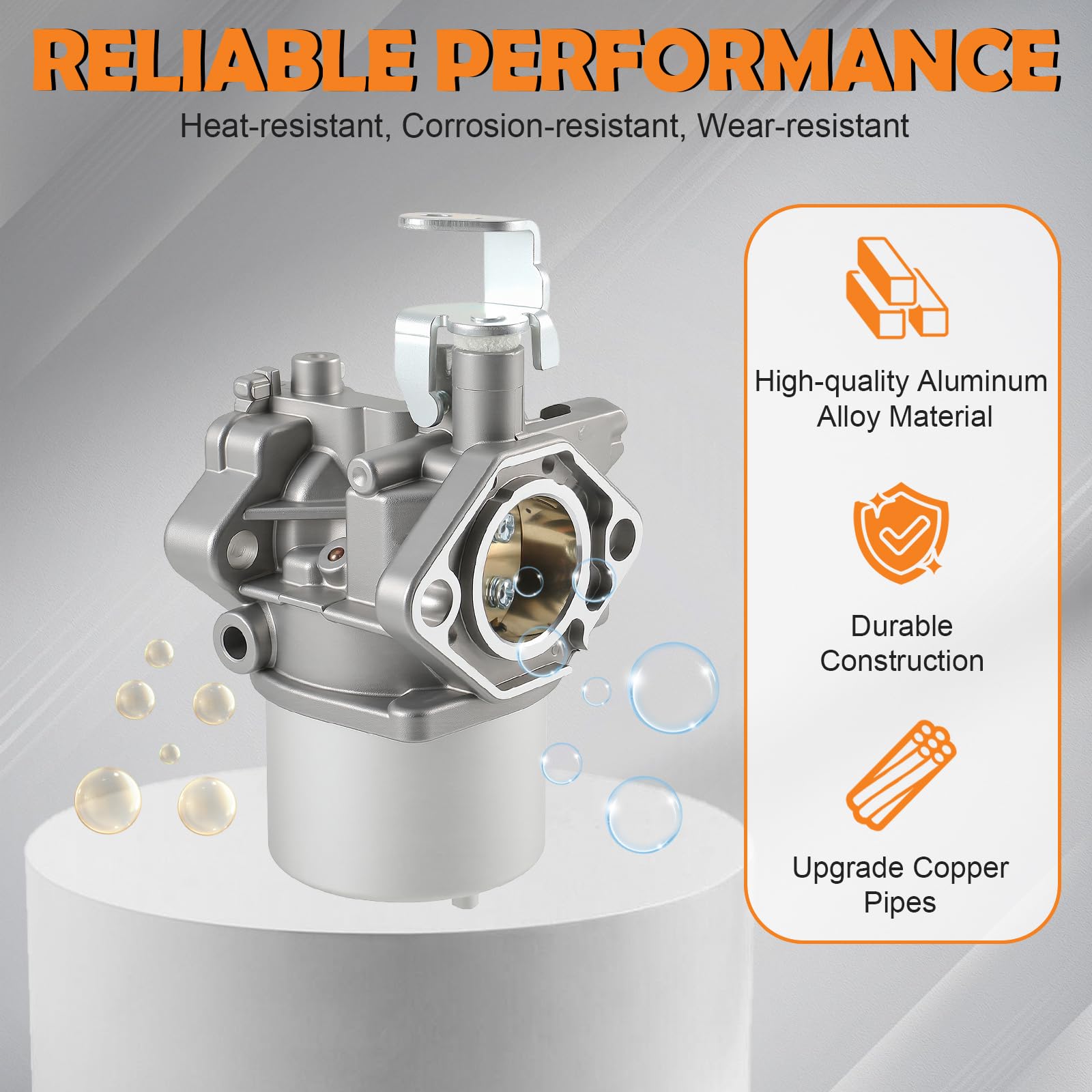 Topkidame FE290 carburetor kit packed for quick replacement and reliability