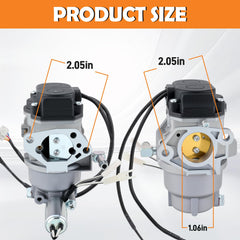 Topkidame Huayi AX90 carburetor kit inside with mounting hardware