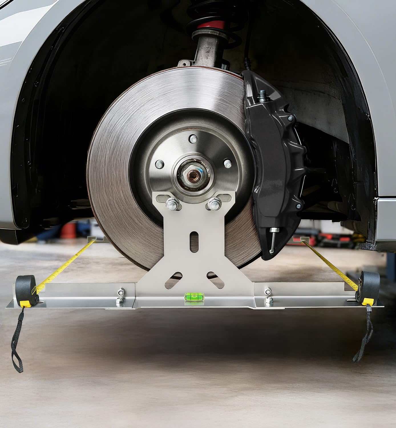 Toplamper front-end toe plates set provides reliable home toe checks for accurate adjustments.
