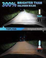 TOPLYGS easy-install bulb for Tacoma with plug-and-play design.