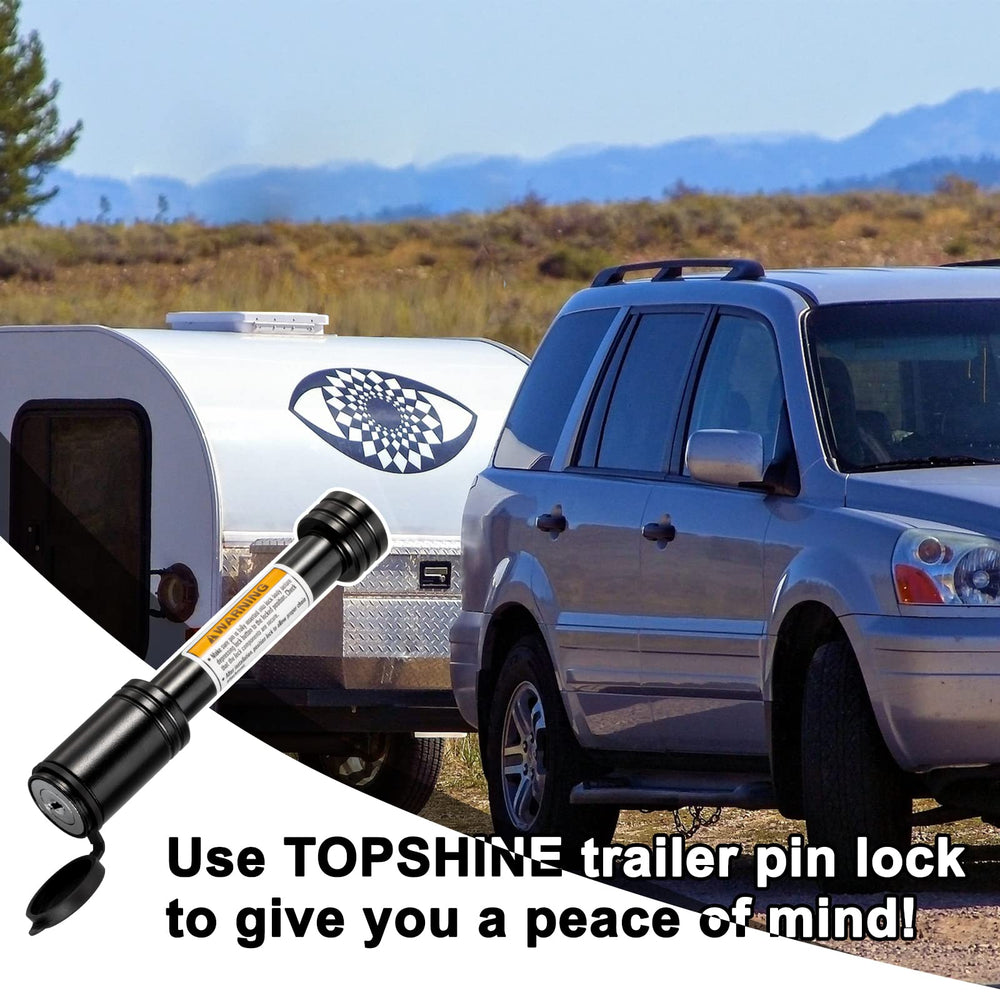 TOPSHINE easy lock and unlock action with 1/4-turn mechanism.