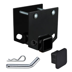 TOPSHINE RV bumper hitch receiver mounted on a 4x4 bumper for added capacity.