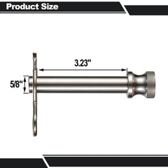 TOPSHINE stainless steel hitch pin close-up showing rust resistance
