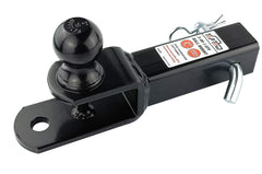 TOPTOW 2-inch hitch receiver with clevis pin for fast attachment