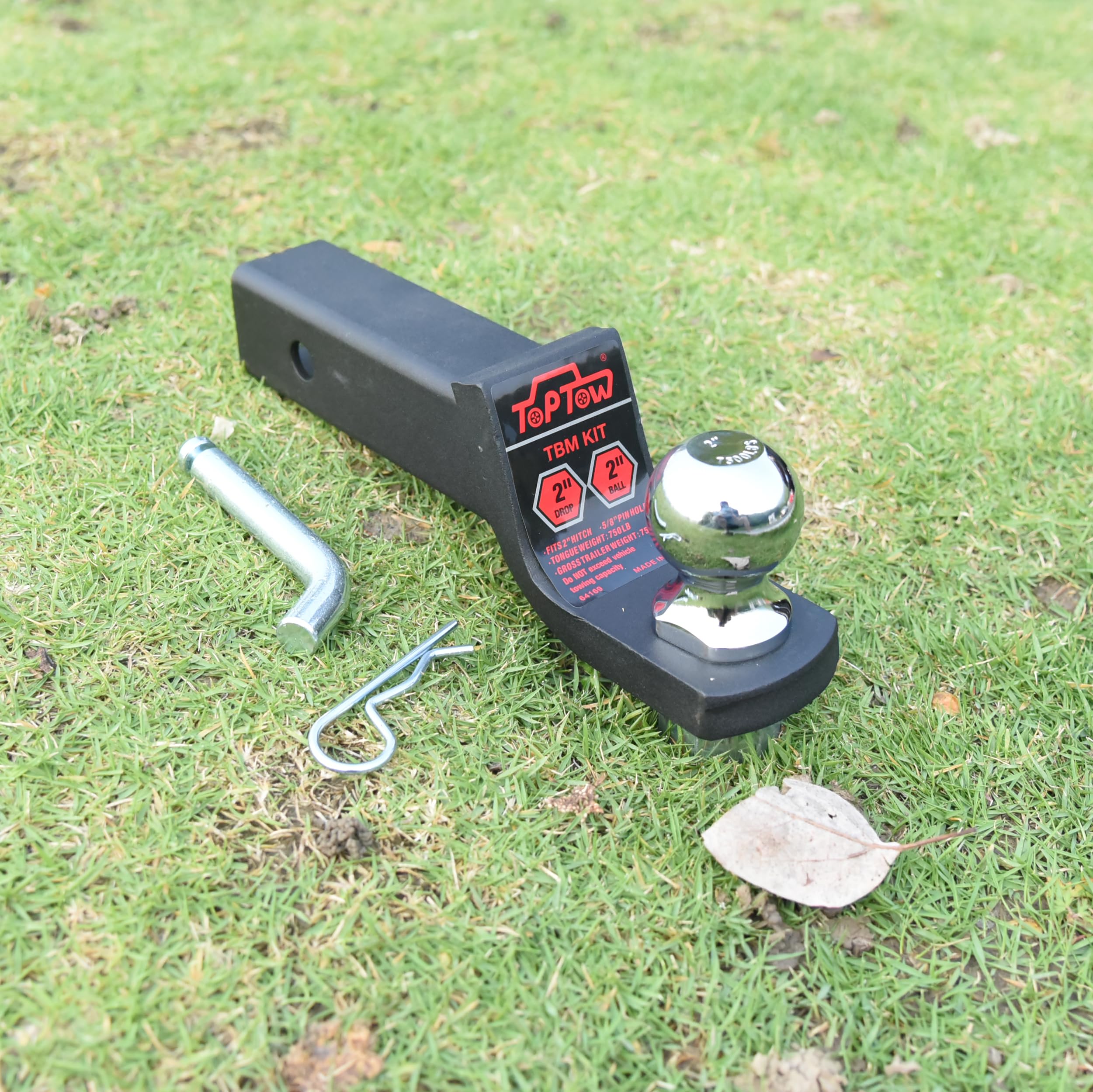 TOPTOW 2x2 receiver compatibility fits most trucks and SUVs.