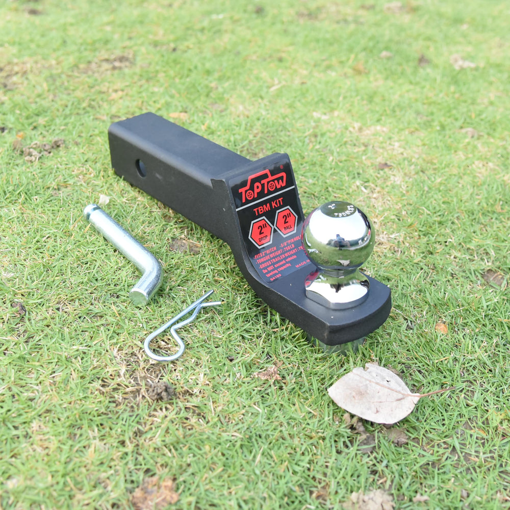 TOPTOW 2x2 receiver compatibility fits most trucks and SUVs.