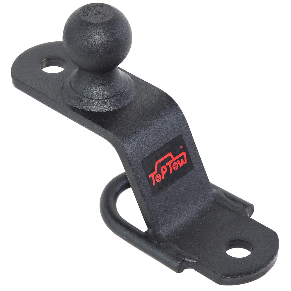 TOPTOW 64008 2-inch ball for ATV and UTV towing capabilities