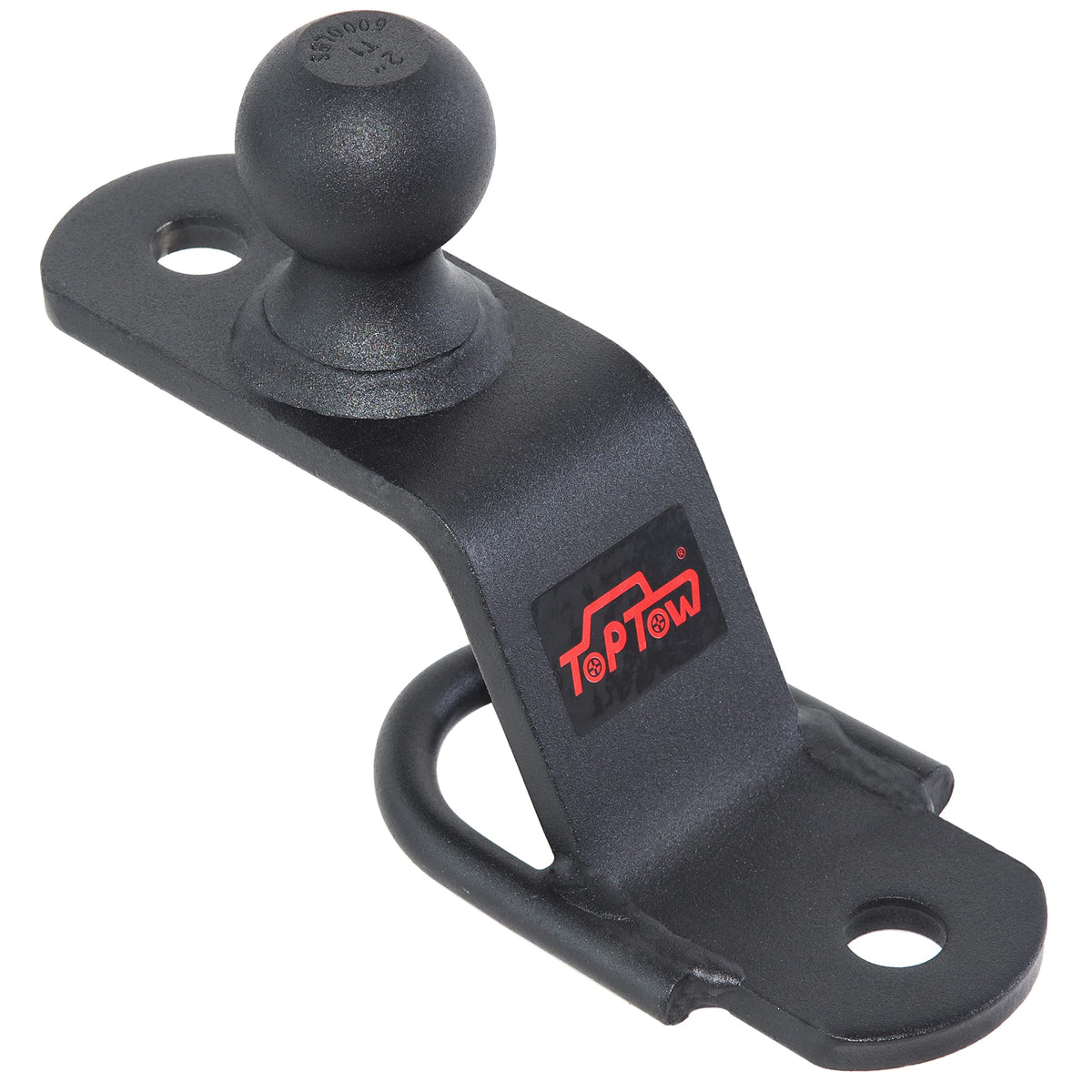 TOPTOW 64008 2-inch ball for ATV and UTV towing capabilities