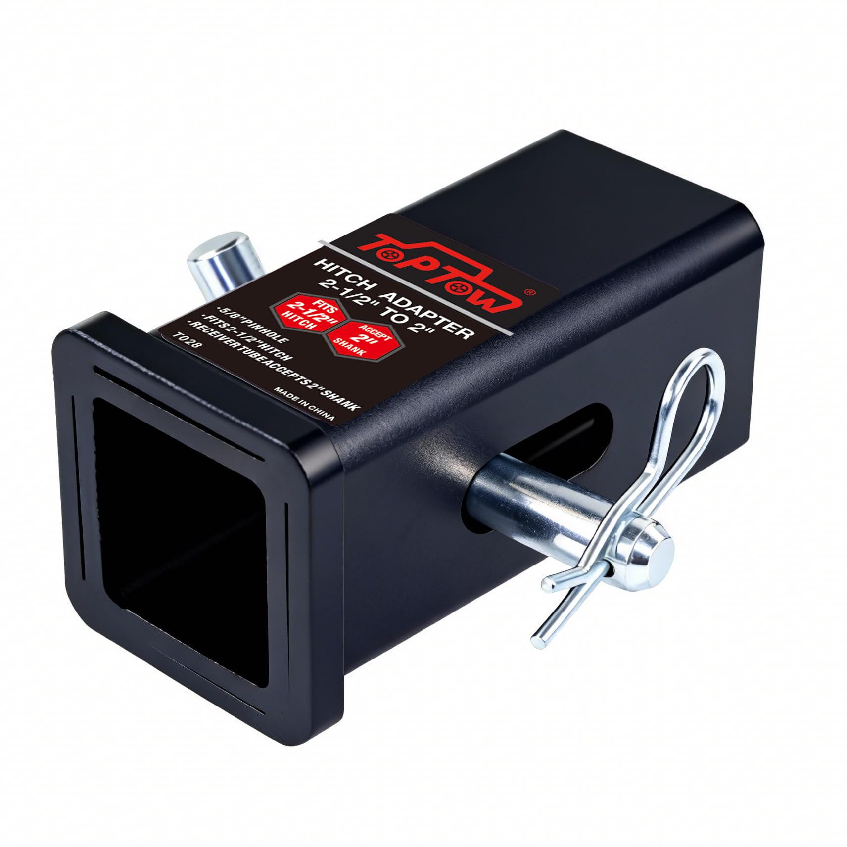 TOPTOW 64028S upgraded longer pin hole fits more ball mounts