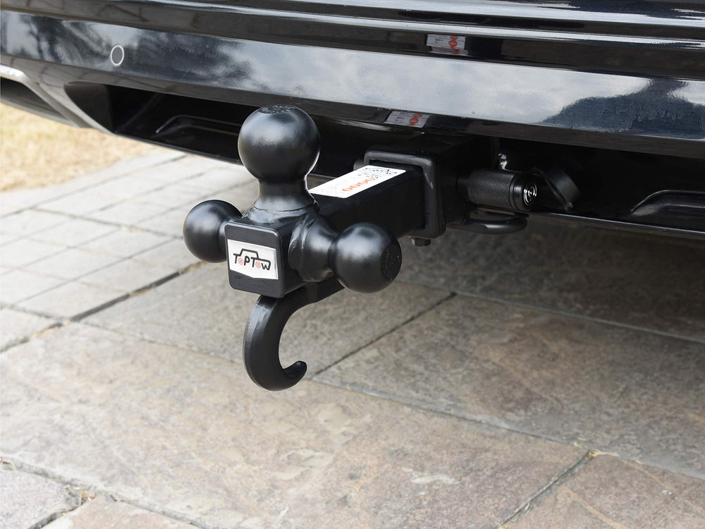 TOPTOW 64181 black powder-coated finish resists the elements